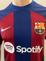 2023-2024 FC Barcelona Home Shirt Vitor Roque BNWT Size M