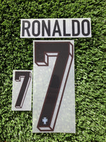 2024 - 2025 National Team Portugal Set Name Ronaldo Away Kit Player Issue Sporting ID