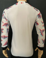 2022-2023-2024 Japan National Team Long Sleeve Away Shirt Player Issue Authentic Mint Size M