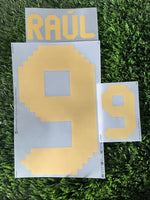 2025 Mexico National Team Home Name Set and Number Raul Jimenez DekoGraphics Gold Cup Adult Size