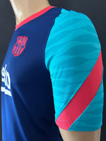 2020-2021 FC Barcelona Training Shirt Top Pre Owned Size S