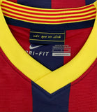 2013-2014 FC Barcelona Home Shirt Messi La Liga Mint condition Size S