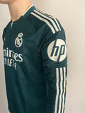 2026-2027 Real Madrid CF Away Shirt Player Issue Authentic Long Sleeve New BNWT Size M