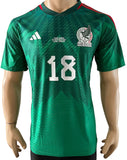 2022-2023 Mexico National Team Home Shirt Andres Guardado Player Issue Authentic New BNWT Size L