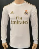 2019-2020 Real Madrid Long Sleeve Home Shirt Sergio Ramos Pre Owned Size S