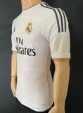 2013-2014 Real Madrid CF Home Shirt Bale Liga Pre Owned Size S