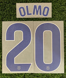 2024-2025 Dani Olmo 20 FC Barcelona Third kit Name Set and Number La Liga Player Issue TextPrint