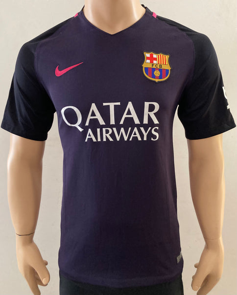 2016-2017 FC Barcelona Away Shirt LFP Pre Owned Size M