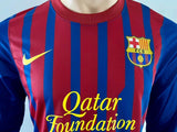 2011-2012 FC Barcelona Long Sleeve Home Shirt Messi Kitroom Player Issue BNWT Size M