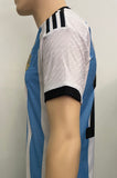 2022 Argentina National Team Player Issue Home Shirt  Lionel Messi World Cup Final Edition BNWT Size S