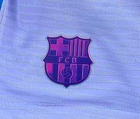 2021-2022 FC Barcelona Away Shorts Player Issue Kitroom Mint Size L