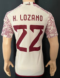 2022-2023 Mexico National Team Away Shirt Hirving Lozano “The Chucky”Pre Owned Size L