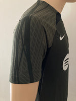 2023-2024 FC Barcelona Training Shirt Pre Match Mint Size M