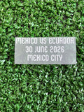 2026 Mexico National Team MDT Match Detail Home  Vs Ecuador Canton Merchandising