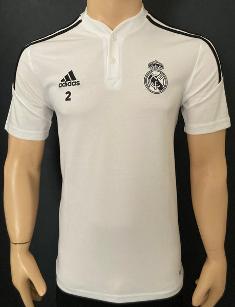 2022-2023 Real Madrid Polo Shirt Dani Carvajal Kitroom Player Issue New With Tags BNWT Size Small