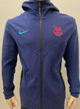 2020-2021 FC Barcelona Tech Fleece Jacket Pre Owned Size M