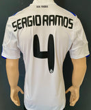 2010-2011 Real Madrid CF Home Shirt Sergio Ramos Pre Owned Size M