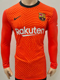 2020-2021 FC Barcelona Goalkeeper kit Long sleeve Kitroom Player issue