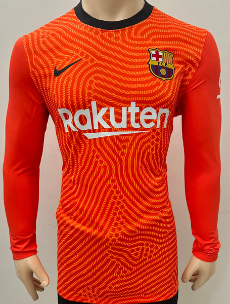 2020-2021 FC Barcelona Goalkeeper kit Long sleeve Kitroom Player issue