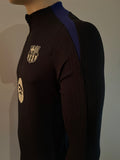2024-2025 FC Barcelona Away Drill Training Top Player Issue Kitroom Worn and Washed Smaller Spotify Size M