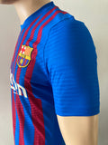 2021-2022 FC Barcelona Player Issue Authentic Home Shirt BNWT Size M