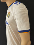 2021-2022 Real Madrid CF Home Shirt Karim Benzema Player Issue Kitroom Final Paris Champions Size 6