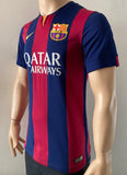 2014-2015 FC Barcelona Home Shirt Rakitić LFP Pre Owned Size S