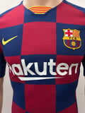 2019-2020 FC Barcelona Home Shirt Kitroom Player Issue Champions New BNWT Size M (Fitted)