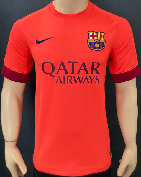 2014-2015 FC Barcelona Away Shirt Pre Owned Size M
