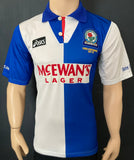 1995-1996 Blackburn Rovers Home Shirt Premier League Champions Pre Owned Size S