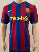 2009-2010 FC Barcelona Home Shirt Thierry Henry Pre Owned Size L