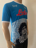 2020-2011 SSC Napoli Home Shirt Player Issue Special Edition Diego Maradona New BNWT Multiple Sizes