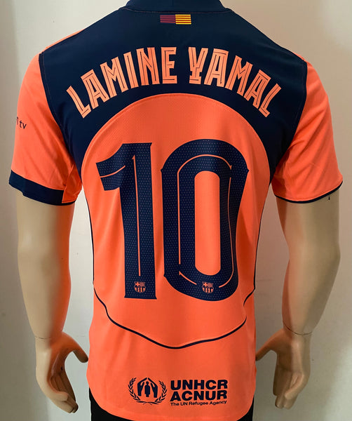 2025-2026 FC Barcelona Third Shirt T90 Lamine Yamal Champions and Cup BNWT Multiple Sizes