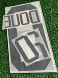 2026 France National Team Home Name Set and Number Desire Doue Monblason Adult Size