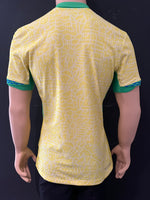 2024-2025 Brazil National Team Home Shirt Player Issue Kitroom New BNWOT Size M (Fitted)