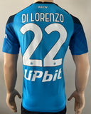 2022-2023 SSC Napoli Home Shirt Giovanni Di Lorenzo Lega Calcio New BNWT Size L (Fitted)