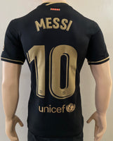 FC Barcelona Away 2020-2021 Lionel Messi La Liga Size S