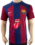 2023-2024 FC Barcelona Home Shirt Fermin Lopez El Clasico Rolling Stones Special Version La Liga New BNWT Size M