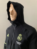 2022-2023 Real Madrid Jacket Pre Match Kitroom Player Issue Pre Owned Size M