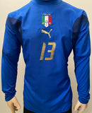 2006 Italy Home Shirt Alessandro Nesta World Cup Champions Long Sleeve Pre Owned Size L