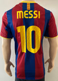 2010 2011 Barcelona Home Shirt MESSI 10 UCL Kitroom Player Issue BNWT Size XL