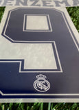 2019-2020 Benzema Third Name Set And Number Real Madrid Player Issue Champions League And Super Cup