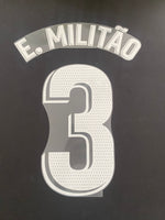 Name Set Militao Real Madrid 2021 2022 Away La Liga Player Issue