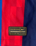 2022-2023 FC Barcelona Home Shirt Gavi Player Issue Kitroom Motomami El Clasico La Liga Mint Size M