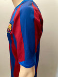 2005-2006 FC Barcelona Home Shirt La Liga Pre Owned Size S