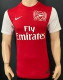 2011-2012 Arsenal Home Shirt 125 Anniversary Pre Owned Size Small