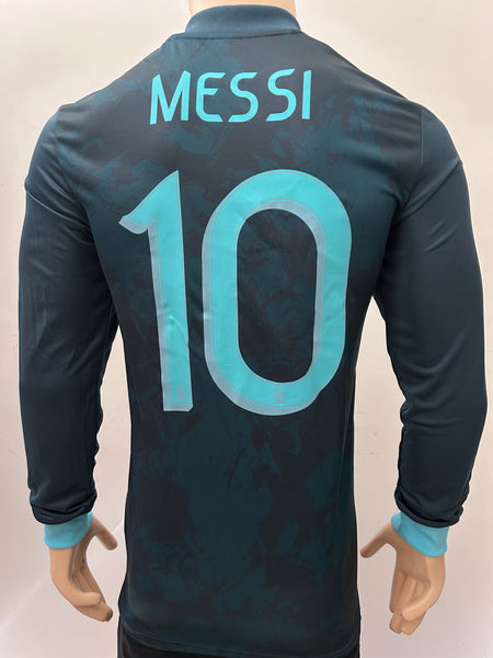 2021-2022 Argentina Away Long Sleeve Shirt Messi New BNWT Size M