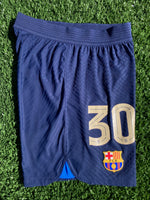 2022 2023 Barcelona Home Short Kitroom Player Issue Size M