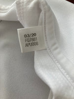 2020-2021 Real Madrid CF Training Drill Top Zinedine Zidane Worn and Washed Player Issue Kitroom Size M