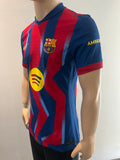 2025-2026 FC Barcelona Fourth Shirt Lamine Yamal Player Issue Kitroom Copa del Rey Size M